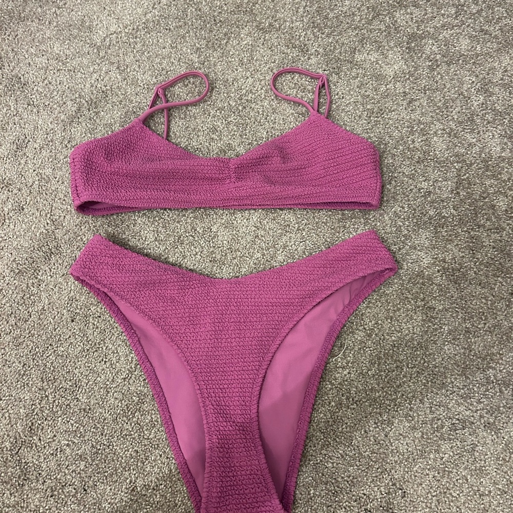 Pink LA Hearts Bikini Set